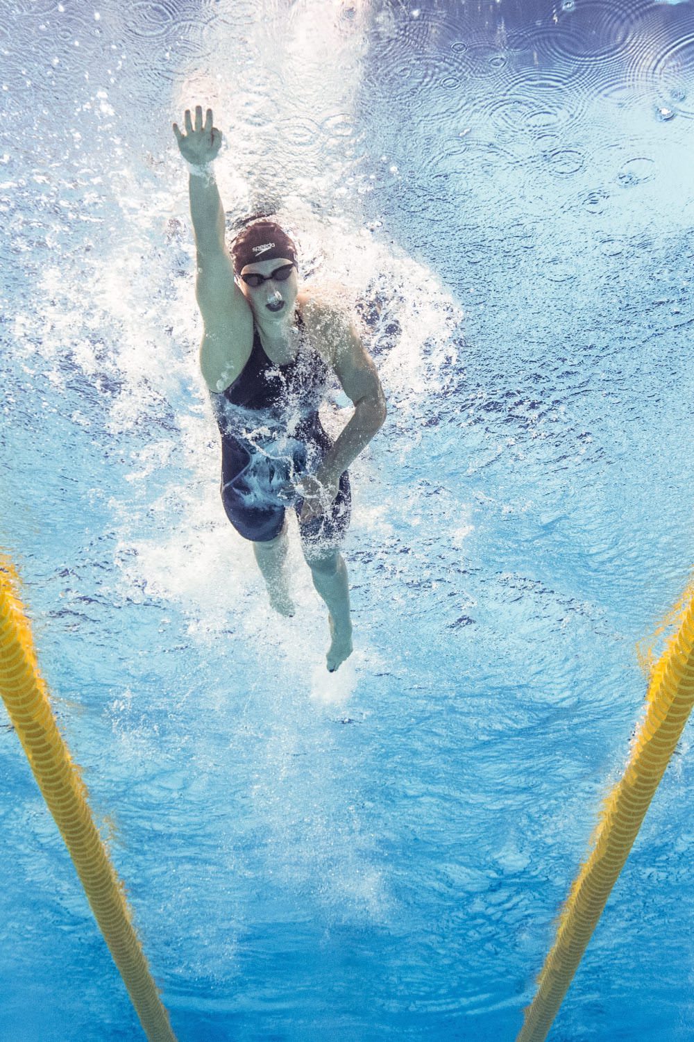 O fenômeno Katie Ledecky - Foto: Europe Photo Agency