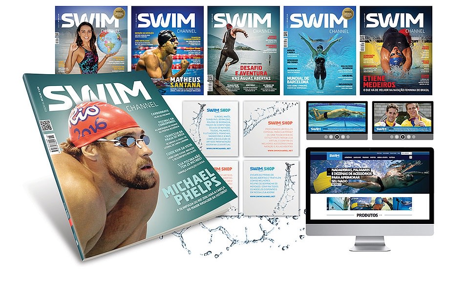 A ZOZI Design desenvolve a arte gráfica da SWIM CHANNEL - Foto: Reprodução
