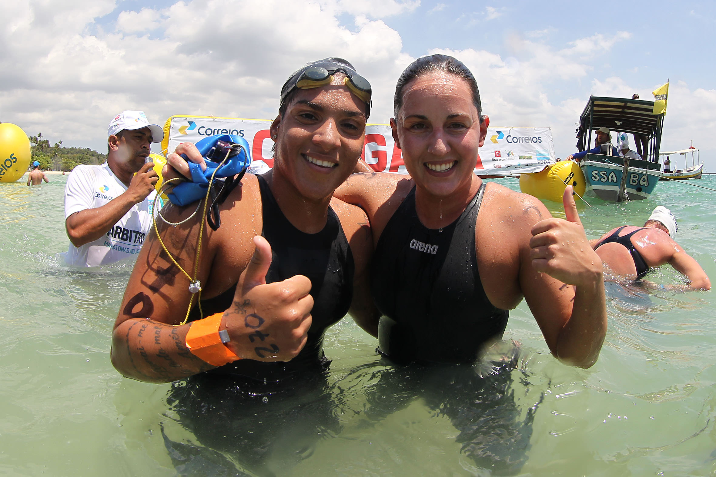 Águas abertas do Brasil terão cinco nadadores em Budapeste