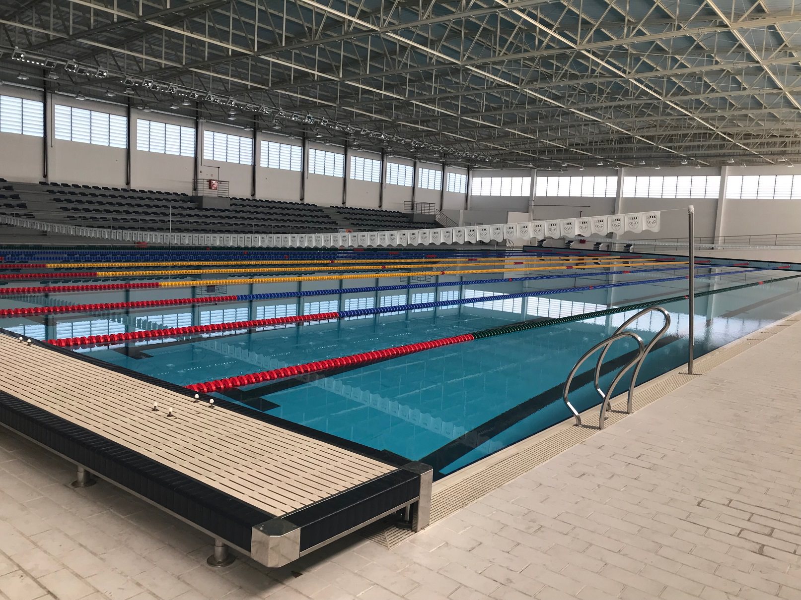 O palco do Torneio Open