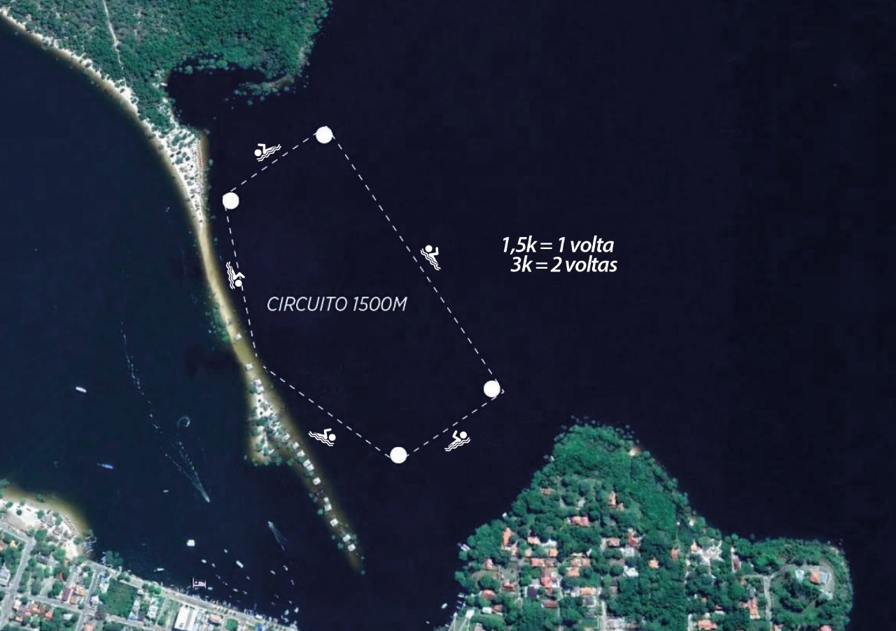 Percurso Rio Negro Challenge Tapajós.