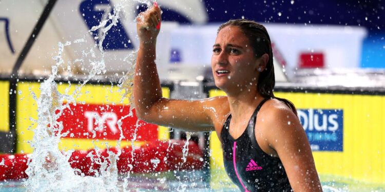 Simona Quadarella pronta para Tóquio-2020