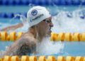 Andre Calvelo lidera a corrida pelo 4x100m livre