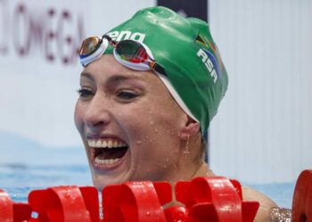 Tatjana Schoemaker se aproxima de recorde mundial dos 200m peito