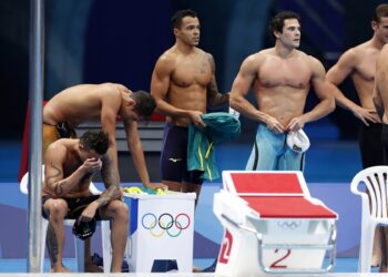 Pior performance do revezamento brasileiro 4x100m livre masculino desde 2014