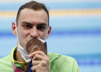 Veja a evolução dos tempos de Fernando Scheffer nos 200m livre a cada ano