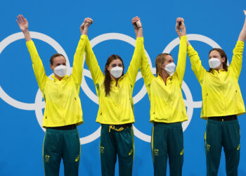 Análise do revezamento recordista mundial da Austrália