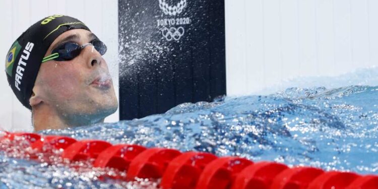 Bruno Fratus na semifinal dos 50m livre!