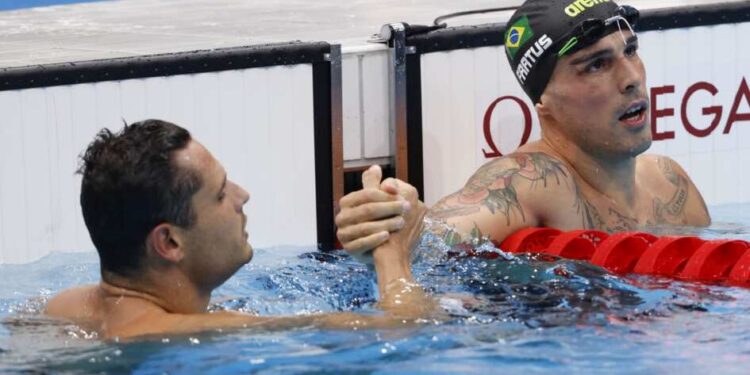 Bruno Fratus esta na final dos 50m livre em Tóquio!