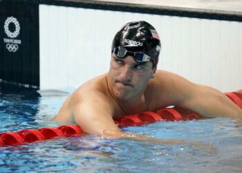 Estados Unidos fora do pódio 4x200m livre foi a primeira vez na história da natação olímpica em todos os revezamentos