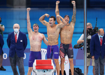 Os melhores e os piores do revezamento 4x100m livre masculino