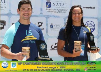 Leo Sumida e Karen Liberato são os dois melhores índices técnicos do Brasileiro Masters