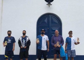 Henrique Figueirinha e Vitoria Farabulini vencem ultramaratona em Ilhabela