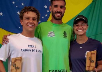 Henrique Figueirinha e Rafaela Monilly estabelecem novos recordes na 14 Bis