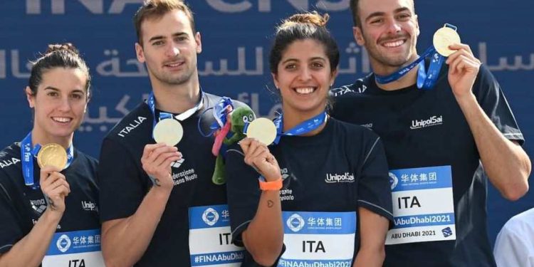 Itália vence revezamento em Abu Dhabi, Brasil fica em oitavo