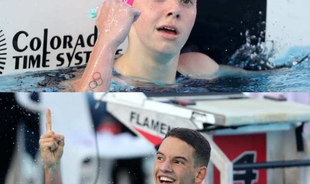 54.53 de Stephanie Balduccini, 48.71 de Guilherme Caribé, o quanto de bom é isso?