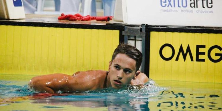 Gabriel Arteiro: um dos grandes nomes da seletiva nacional de águas abertas