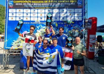 Guarujá recebeu eventos de águas abertas da FAP neste domingo (01)