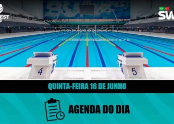Agenda do dia no Mundial de Budapeste – 16 de junho
