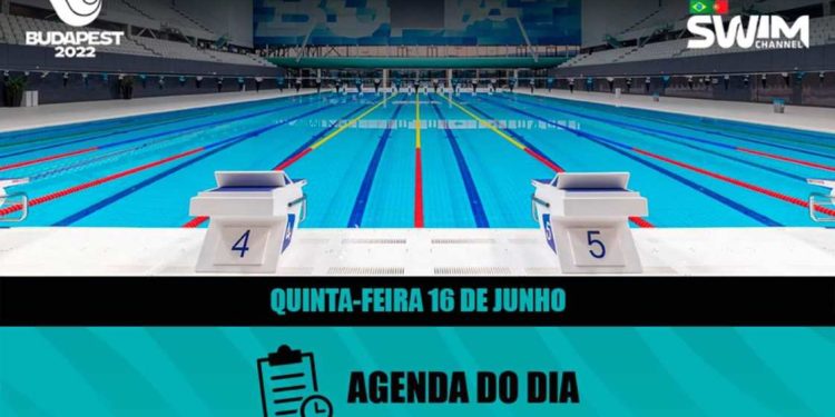 Agenda do dia no Mundial de Budapeste – 16 de junho