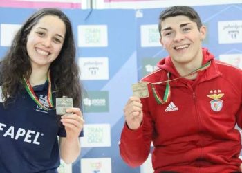 Diogo Ribeiro e Camila Rebelo estreiam-se amanhã nos Europeus de Roma