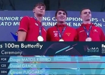 Diogo Ribeiro campeão do mundo júnior conquista medalha histórica para Portugal