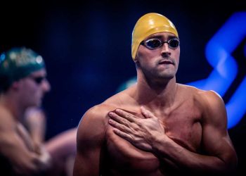 Dylan Carter, o nadador que se treina