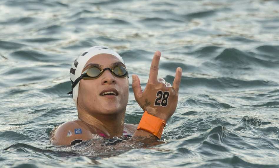 Ana Marcela cunha repete 2014, pódios em todas as provas do FINA Marathon Swim Series