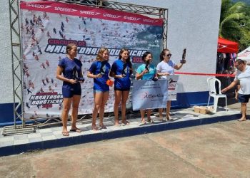 Nadadores de Caraguatatuba são destaque em etapa do Circuito Maratona Aquática