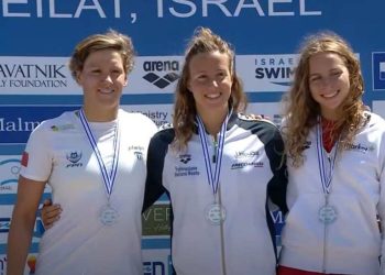 Angélica André é prata na Taça da Europa LEN em Israel