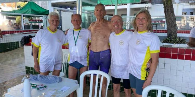 Salim, Antonio Carlos, Alberto e João: quem são os novos recordistas mundiais da natação masters do Brasil?