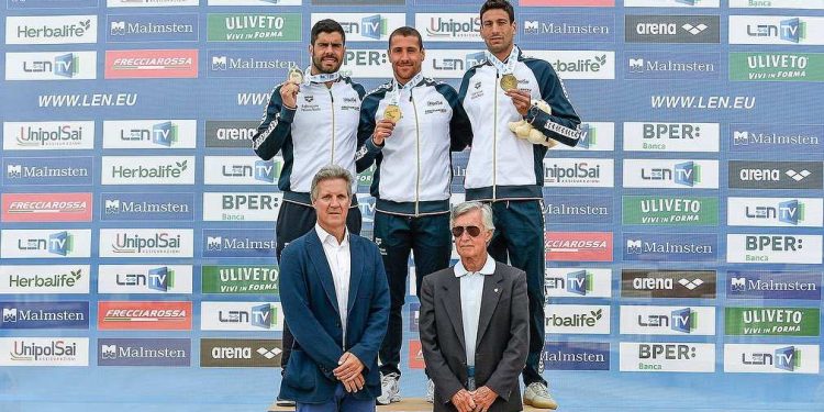 Prova gelada e muitas desistências na Copa LEN de Águas Abertas