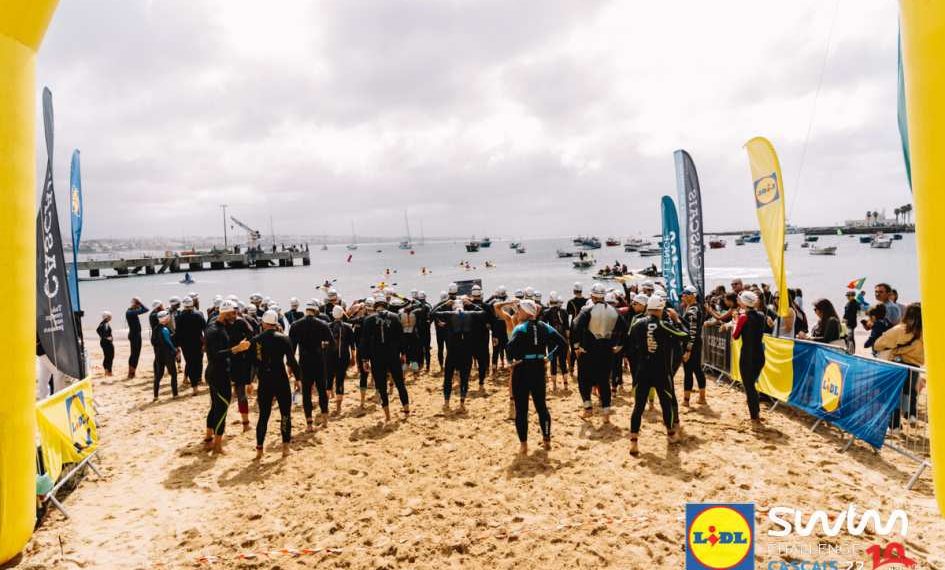 Organização faz simulação do Swim Challenge Cascais 2023