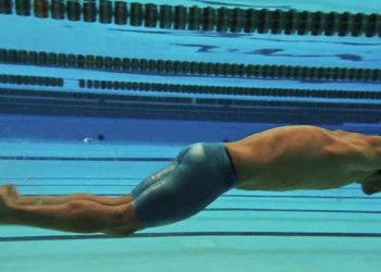 Trabalhando os glúteos na natação