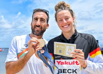 Estes são os seis nadadores classificados para a Maratona Aquática Olímpica de Paris