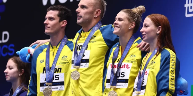 Austrália faz a melhor campanha da história em Mundiais, 25 medalhas e 13 ouros