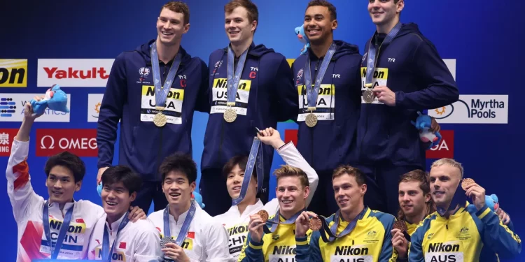 Quais são os revezamentos classificados para os Jogos Olímpicos de Paris-2024