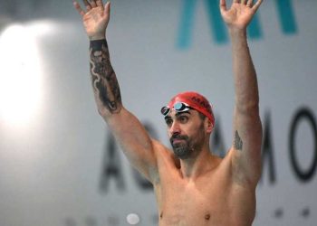Filippo Magnini bate seu primeiro recorde mundial na natação masters