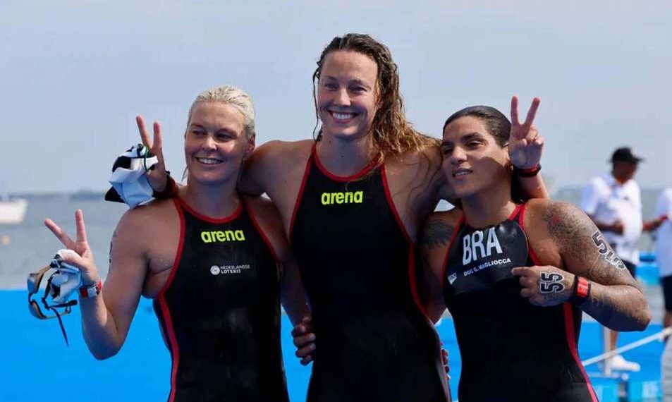 Tradição mantida: Ana Marcela Cunha é bronze nos 5 km no Mundial