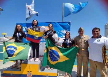 Segundo dia de Copa Pacífico de águas abertas com quatro medalhas para o Brasil