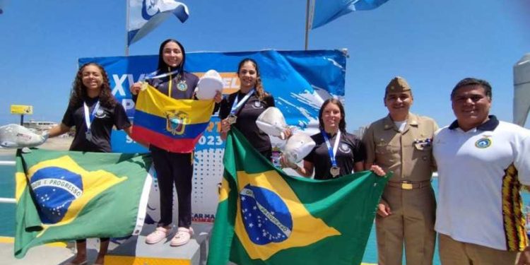 Segundo dia de Copa Pacífico de águas abertas com quatro medalhas para o Brasil