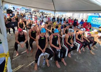 Resultados completos da Copa Pacífico de águas abertas em Salinas, Equador