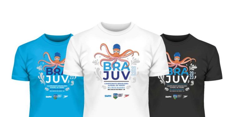 Klaus Bernhoeft assina arte de campanha dos eventos de natação