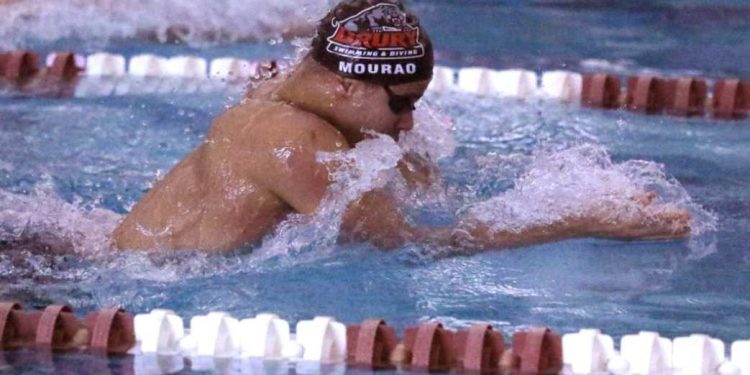 17 tempos de nadadores brasileiros no Top 10 da Divisão II da NCAA