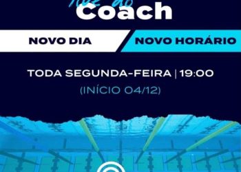 Novo dia, novo horário para a Live do Coach