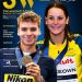 Revista Swimming World aponta Leon Marchand e Kayley Mckeown melhores da natação de 2023