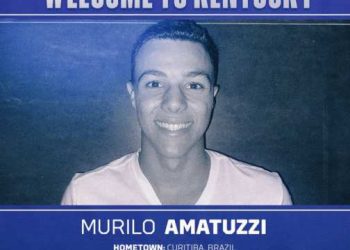 Murilo Amatuzzi do Curitibano, mais um para a Universidade de Kentucky 2024/2025