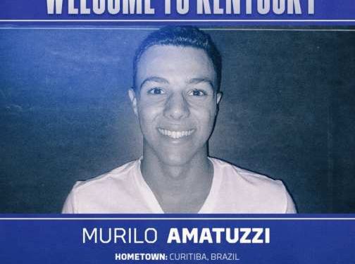 Murilo Amatuzzi do Curitibano, mais um para a Universidade de Kentucky 2024/2025