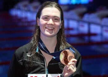 O retorno de Erika Fairweather a Nova Zelândia com festa e até Haka