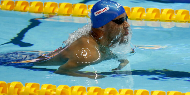João Gomes Júnior é o quarto nos 100 peito no Meeting de Nice